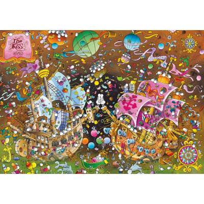 Clementoni - Puzzle Mordillo: The Kiss - 6 000 piese