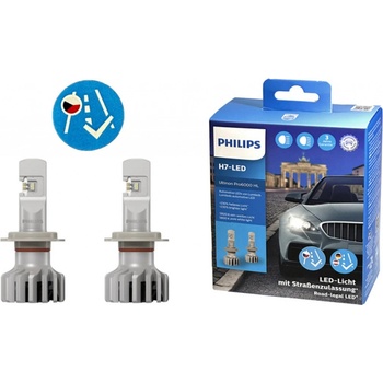 Philips Ultinon Pro6000 HL H7 PX26d 12V 18W 11972U6000X2 2 ks