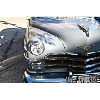 DIMEX ART s. r. o Флизелинов фототапет стари ретро автомобили 375 x 250 см