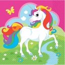 Amscan servítky Unicorn 33x33cm 20ks