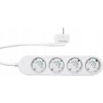 Shelly Смарт разклонител Shelly Power Strip 4 Gen4 White (INDSL2URW0057)