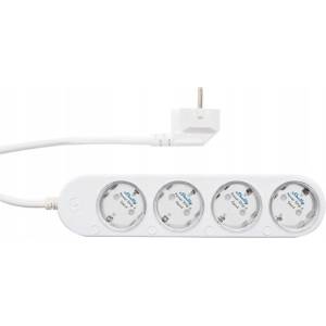 Shelly Смарт разклонител Shelly Power Strip 4 Gen4 White (INDSL2URW0057)