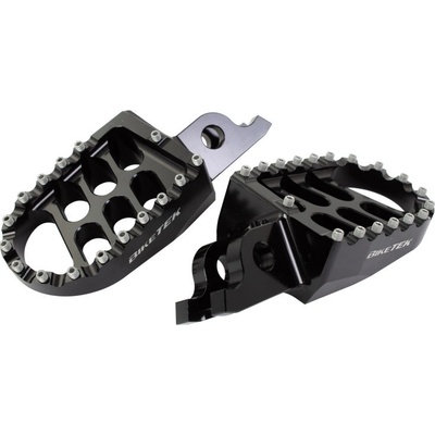 BikeTek MX kované široké stúpačky Honda čierne 11BLK FOX11BLK