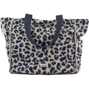 LIEWOOD Чанта за рамо Liewood Reed Pile Totebag Shoulder bag - Mega Leo Mist - размер One Size (510-7442-0211)