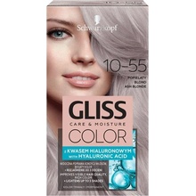 Gliss Color 10-55 popelavá blond barva na vlasy 142 ml