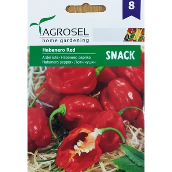 Agrosel Много Люти чушки сорт Хабанеро / Habanero Red