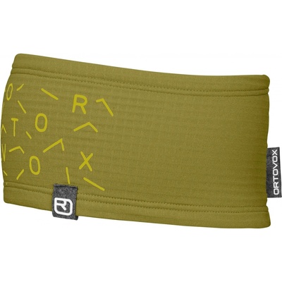 Ortovox Fleece light Grid Sweet alison zelená