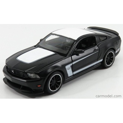Maisto Ford Mustang Boss 302 černá matná BL 1:24