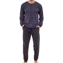 Cornette 117/280 Loose15 pánské pyžamo dlouhé tm.modré