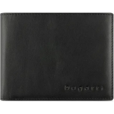 Bugatti Кожен портфейл Bugatti Super Slim, черен (49 1904 01)