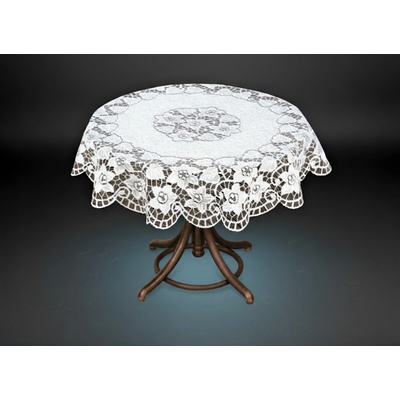 MyBestHome Žakárový ubrus Alice bílá 100 130cm 130cm – Zboží Dáma MyBestHome Žakárový ubrus Alice bílá 100 130cm 130cm – Zboží Dáma