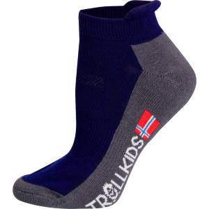 Trollkids Детски спортни чорапи Trollkids Kids Hiking Low Cut Socks II 2-Pack Sports socks - Navy - размер 27-30 (EU) (201-3046-0513)