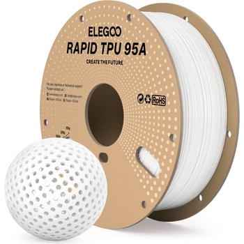 Elegoo Rapid TPU 95A White - 1, 75 mm / 1000 g (50.203.0632)