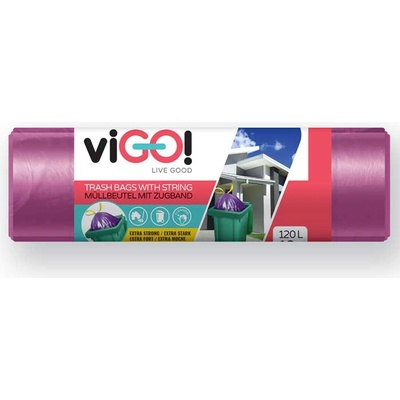 Vigo Quickpack 120 l 25 µm 10 ks fialové