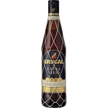 Brugal EXTRA VIEJO Ron Dominicano Rum 38% 0,7 l (čistá fľaša)