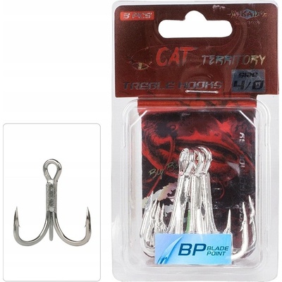 MIKADO Trojháčky CAT TERRITORY vel.4 3 ks