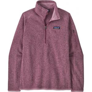 Patagonia Дамски поларен пуловер Patagonia Women's Better Sweater 1/4 Zip Fleece jumper - Light Violet (105-5077-1213)