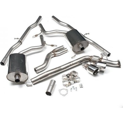 Milltek Sport Catback výfuk Audi A4 1.8T B7 Quattro Sedan/Avant 6-st. (05-08) - verze bez rezonátoru