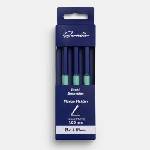 Sentio Химикалка 1.0mm Blue 3 броя