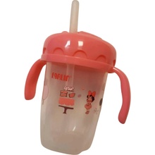 Farlin hrnček Gulu mäkké náustok 240 ml ružový