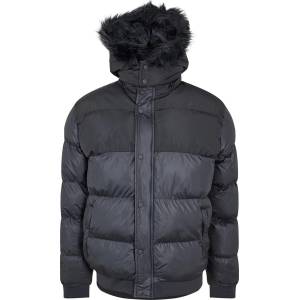 Criminal Damage Яке Criminal Damage Men's Polar Jacket Parka - Black