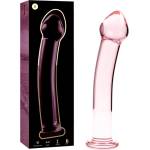 IBIZA Nebula Model 11 Dildo Borosilicate Glass 16x3cm Pink