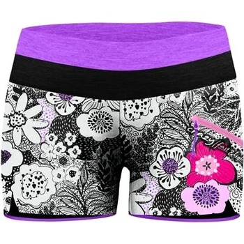 Crazy Idea Instinct Doodles Dámske kraťasy