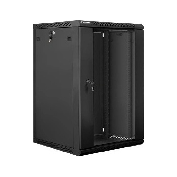 Lanberg rack cabinet 19 wall-mount 18U (WF01-6618-10B)