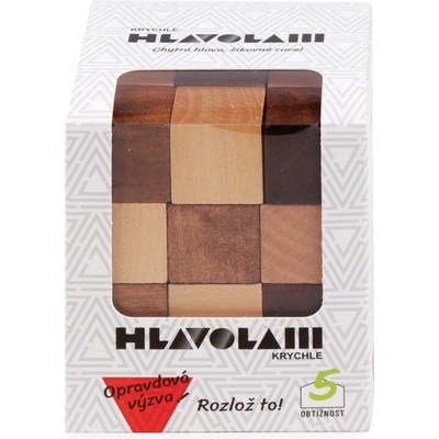 Alltoys Dřevěný hlavolam Krychle