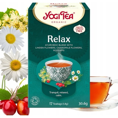 Yogi Tea Bio Čaj TULSI relax 17 n.s.