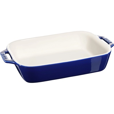 Тавичка за печене 27 x 19 cм, синя, керамика, Staub (ST405108100)