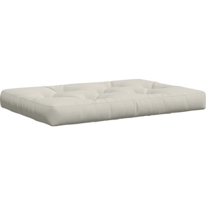 vidaXL Кушон за палет VIANEN 100% полиестер Бяло 120 x 80 x 12 cm (953329)