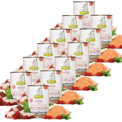 Isegrim Dog Adult Goose with Sweet Potato Rose Hip & Wild Herbs 12 x 400 g