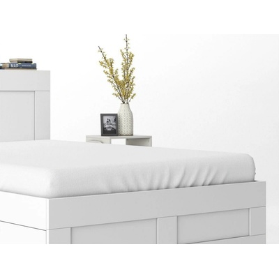 DETEXPOL Prostěradlo Mikrosatén bílé 100% polyester 90x200