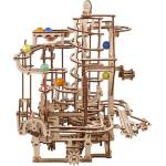 UGears Дървен 3D пъзел Ugears от 266 части - Спирална писта за мраморни топчета (U-70177 )