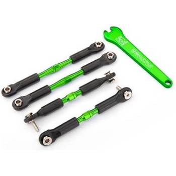 Traxxas биела 39/49mm алуминиева зелена (2+2)