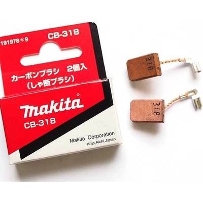 Makita 191978-9 sada uhlíků (kartáčů) CB-318 = old 191974-7