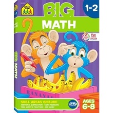 School Zone Big Math Grades 1-2 Workbook (Zone School)(Paperback)