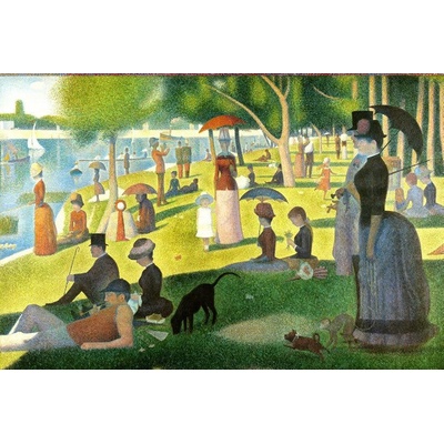 Ricordi Nedělní odpoledne na ostrově Grande Jatte 1884: Seurat Georges Editions
