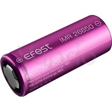 Efest Baterie IMR 26650 5000mAh 40A fialová