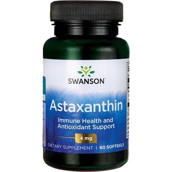 Image 1 of Swanson Astaxanthin 4 mg [60 Гел капсули]