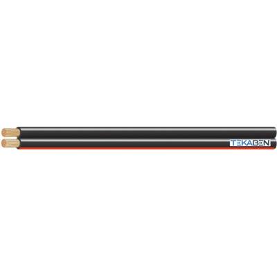 Tekaben LSPR 2x 0,75 mm² černo-rudý 10 m