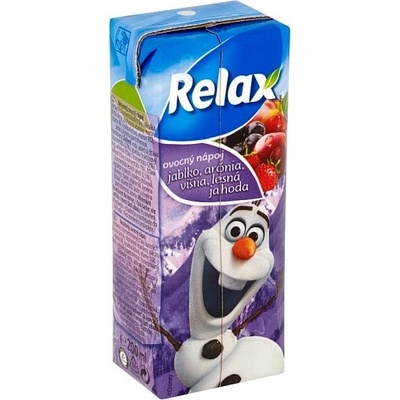 Relax Jablko-arónie-višeň-lesní jahoda 200 ml