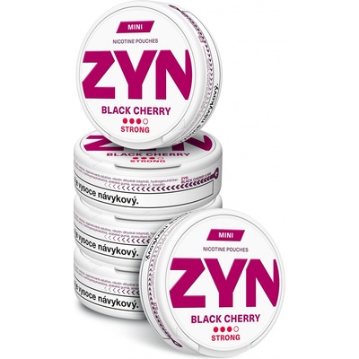 ZYN BLACK CHERRY 6 mg 5 krabiček po 20 sáčcích – Zboží Dáma