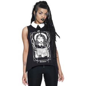 KILLSTAR Дамски потник KILLSTAR - Moonspell Collar - ЧЕРЕН - KSRA003627
