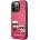 KARL LAGERFELD Apple iPhone 13 Pro Karl & Choupette Cover fuchsia (KLHCP13LPCUSKCP)