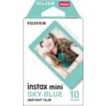 Fujifilm Цветен филм FUJIFILM INSTAX mini Blue Frame (1x10)