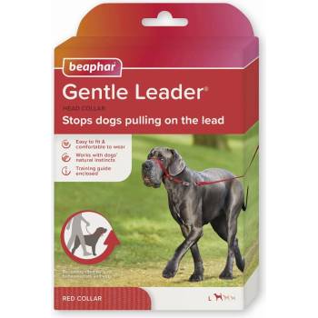 Image 1 of Beaphar Gentle Leader - Повод срещу дърпане за кучета от едри породи, червен