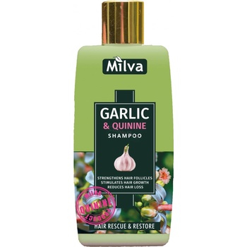Milva šampon Česnek a Chinin 200 ml