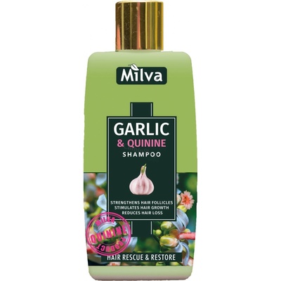 Milva šampon Česnek a Chinin 200 ml